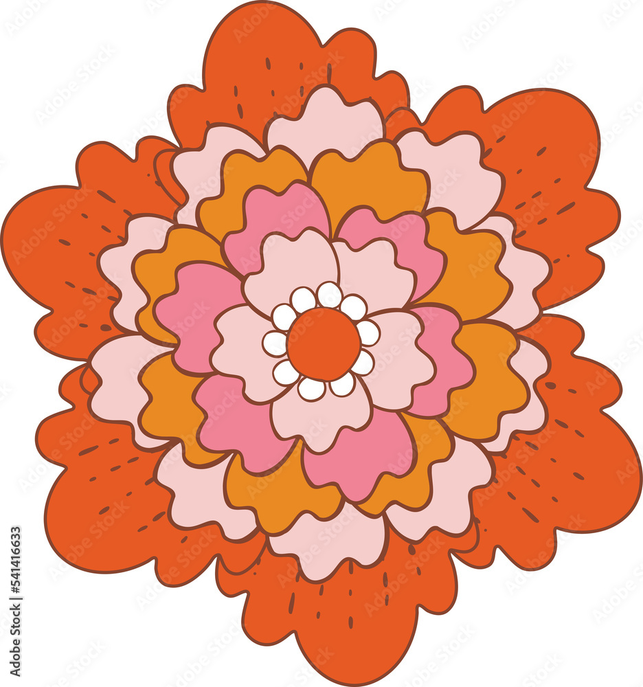 Groovy Flower Element Groovy Flower Element