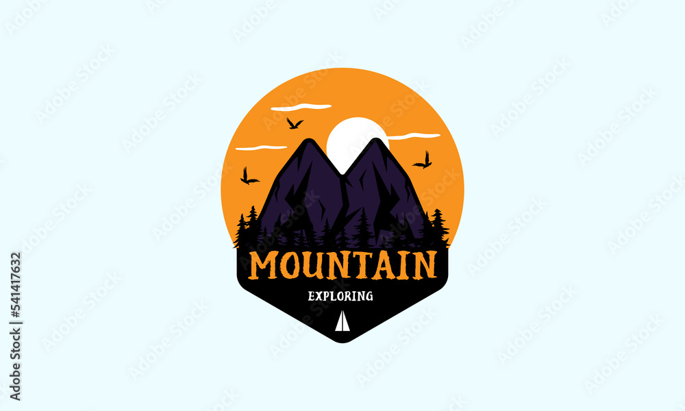 good mountain logo vector graphic illustration for your logo who likes adventure
good mountain logo vector graphic illustration for your logo who likes adventure