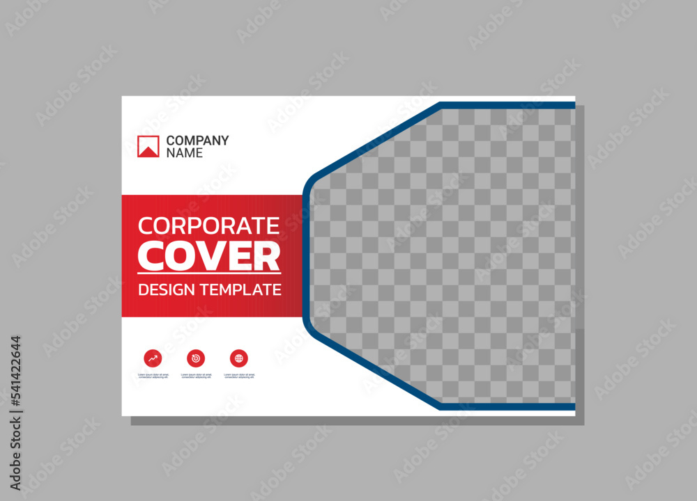 Modern Company horizontal Cover Business Modern Company horizontal Cover Business