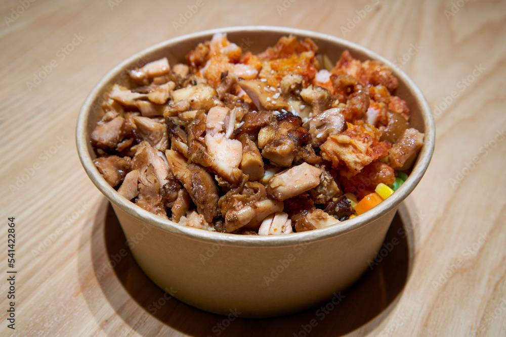 A Crispy and Delicious BBQ Chicken Chop Double Rice A Crispy and Delicious BBQ Chicken Chop Double Rice