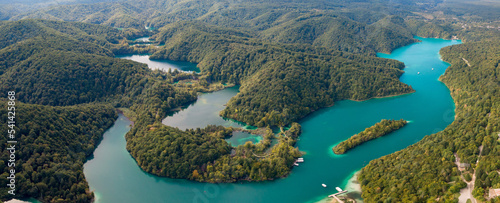 Several waterfalls of one of the most astonishing Plitvice Lakes, Croatia. A truly virgin and wonderful piece of nature.