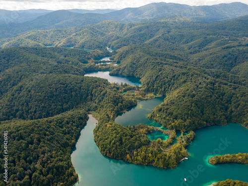 Several waterfalls of one of the most astonishing Plitvice Lakes, Croatia. A truly virgin and wonderful piece of nature.