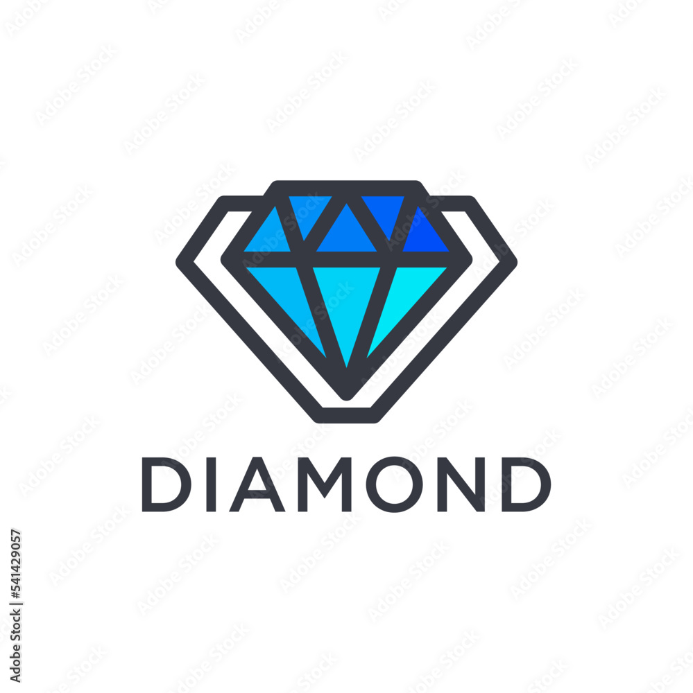 Fototapeta premium jewelry logo design templates