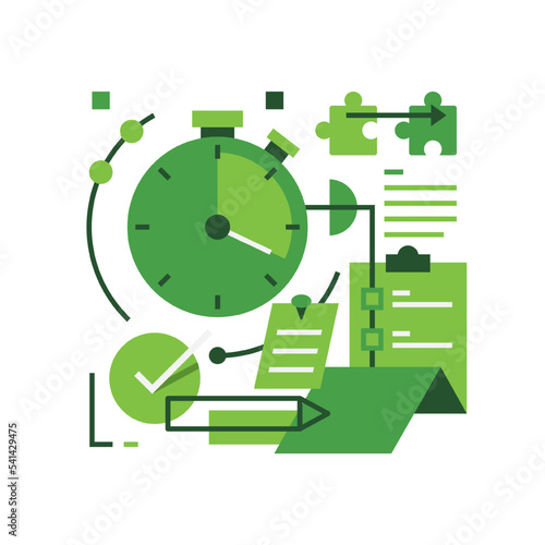 Fast services,opinion poll, delivery time period,deadline stopwatch, express training course