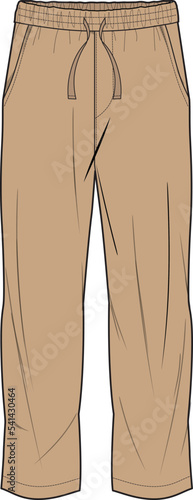 WIDE LEG TRACK PANTS AND JOGGERS FOR MEN AND BOYS BOTTOM WEAR VECTOR