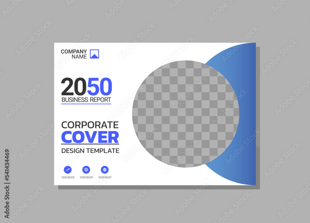 Modern Company horizontal Cover Business Modern Company horizontal Cover Business