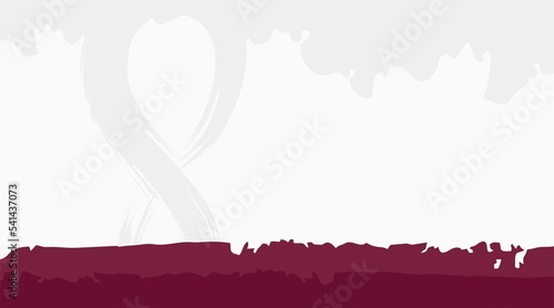 Football background for banner, 2022 football championship in Qatar