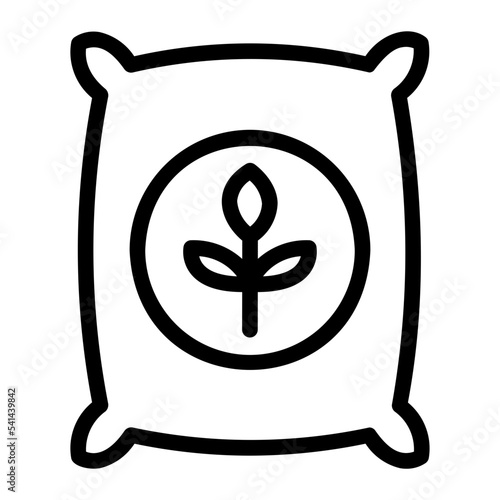 fertilizer line icon