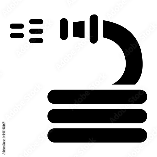 water hose glyph icon