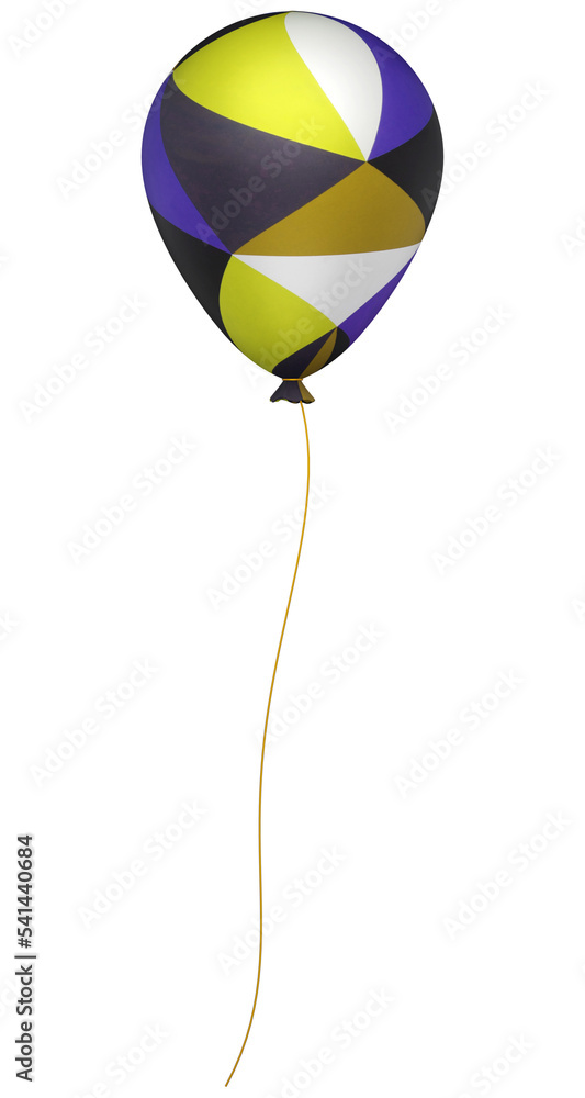 Obraz premium geometry pattern balloon