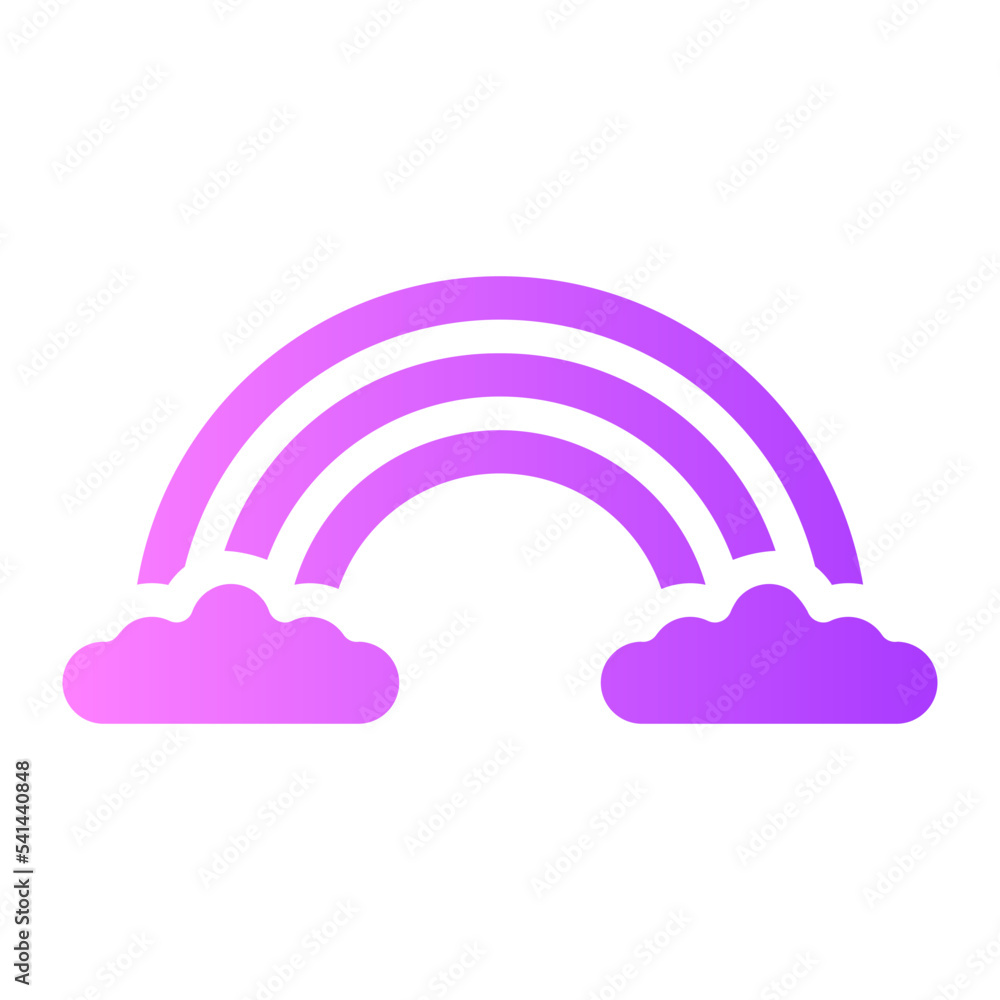 rainbow gradient icon rainbow gradient icon