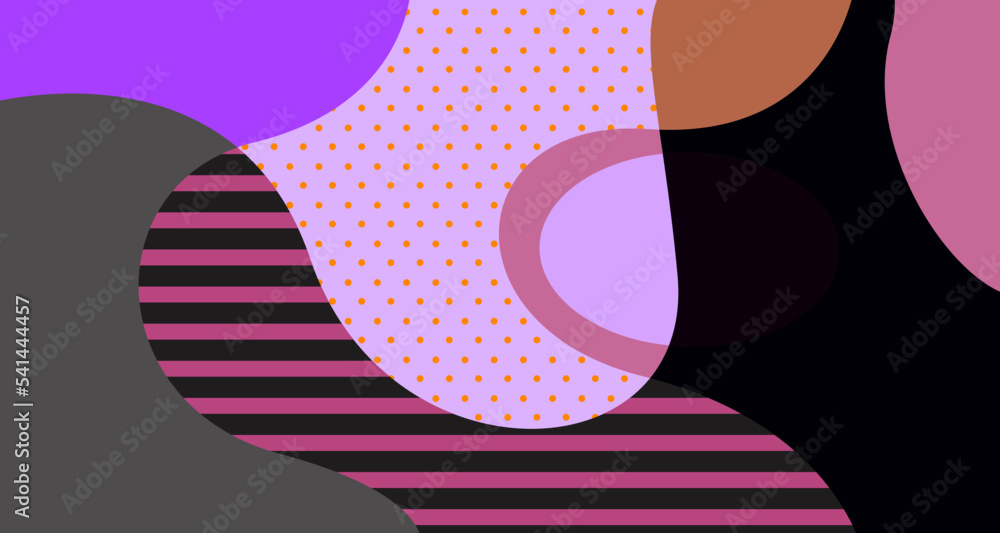 Vector colorful abstract liquid and fluid background for social media banner