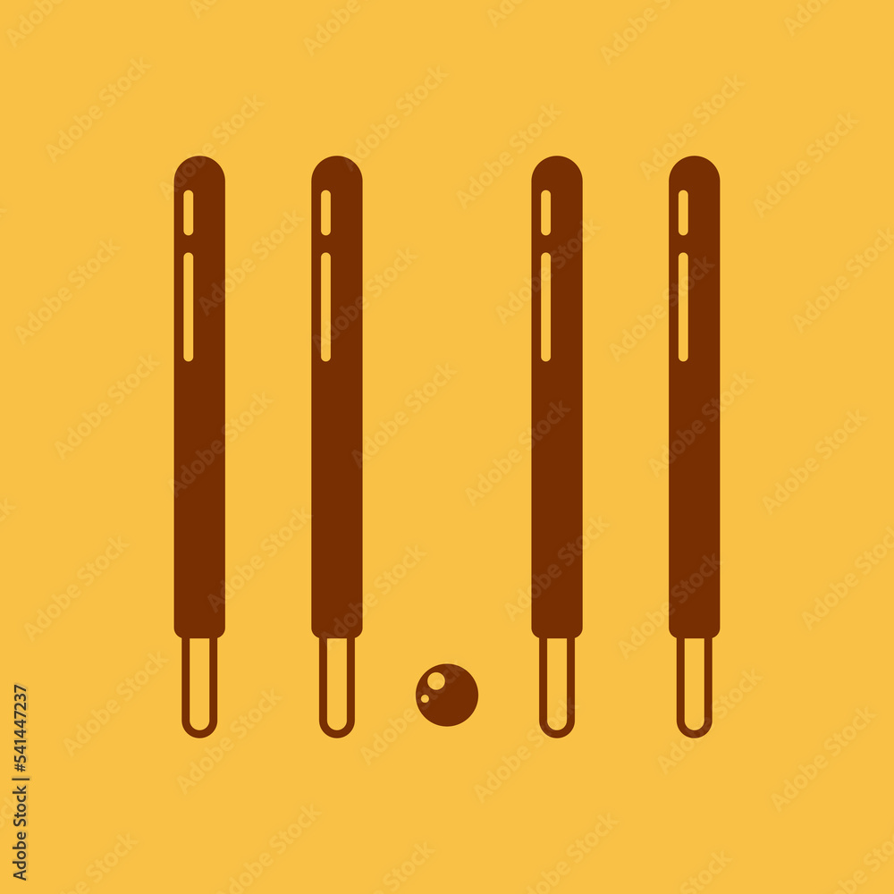 Pepero day. Border of biscuit sticks. Chocolate stick. Vector illustration. 11.11 day. Pepero day. Border of biscuit sticks. Chocolate stick. Vector illustration. 11.11 day.