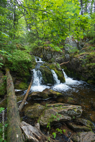 Reany Falls  small waterfalls in Michigan  USA