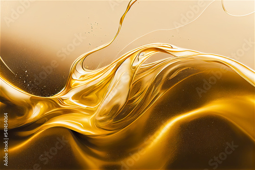 Molten gold