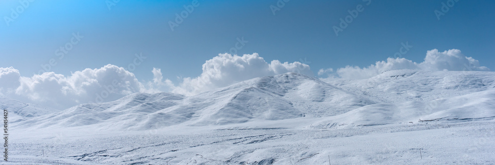 winter mountain landscape