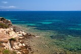summer landscape, view of the Aegean sea