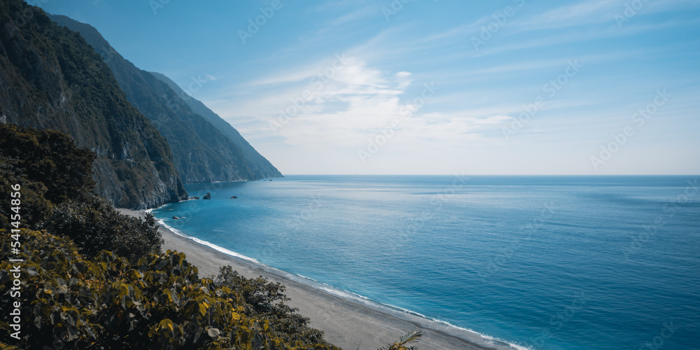 Fototapeta premium view from the top of the mountain