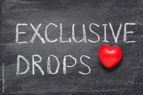 exclusive drops heart