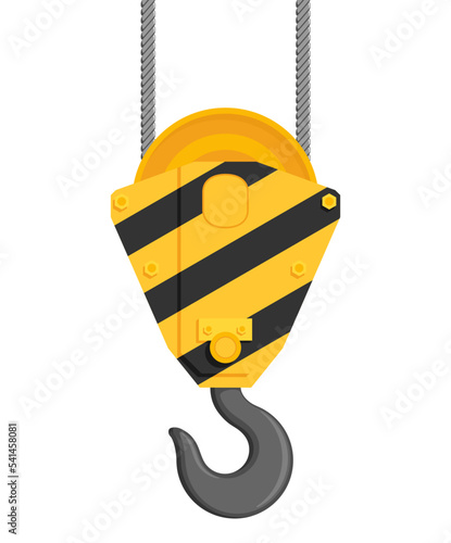 Crane hook - for freight lifting and loading