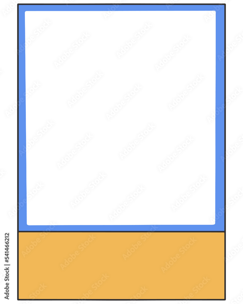 Two-tone Polaroid Photo Frame Two-tone Polaroid Photo Frame