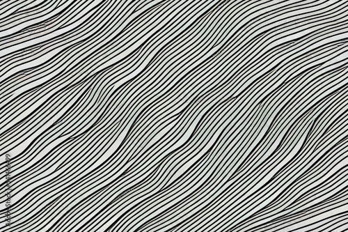 Wallpaper Mural Abstract seamless 2d illustrated pattern. Waves. Lines. Distorted. Isolated Torontodigital.ca