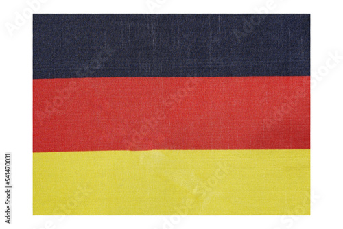 National flag of the country Germany  isolate