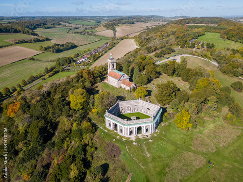 West Wycombe Hill and Dashwood Mausoleum photo