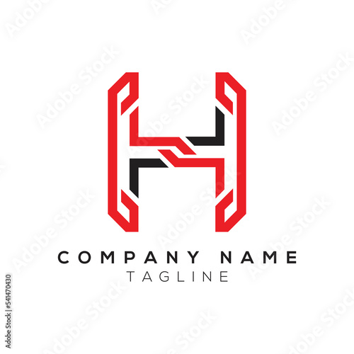 Letter H logo icon design Vector template elements
