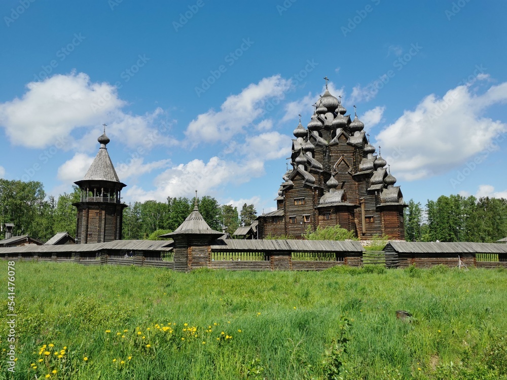 Bogoslovka estate on a summer sunny day near St. Petersburg Bogoslovka estate on a summer sunny day near St. Petersburg