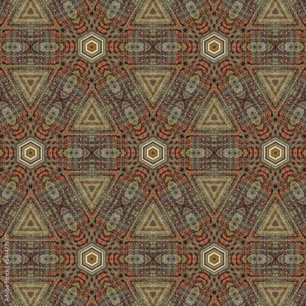 Pattern for background design. Arabesque ethnic texture. Geometric stripe ornament cover photo. Repeated pattern design for Moroccan textile print. Turkish fashion for floor tiles and carpet