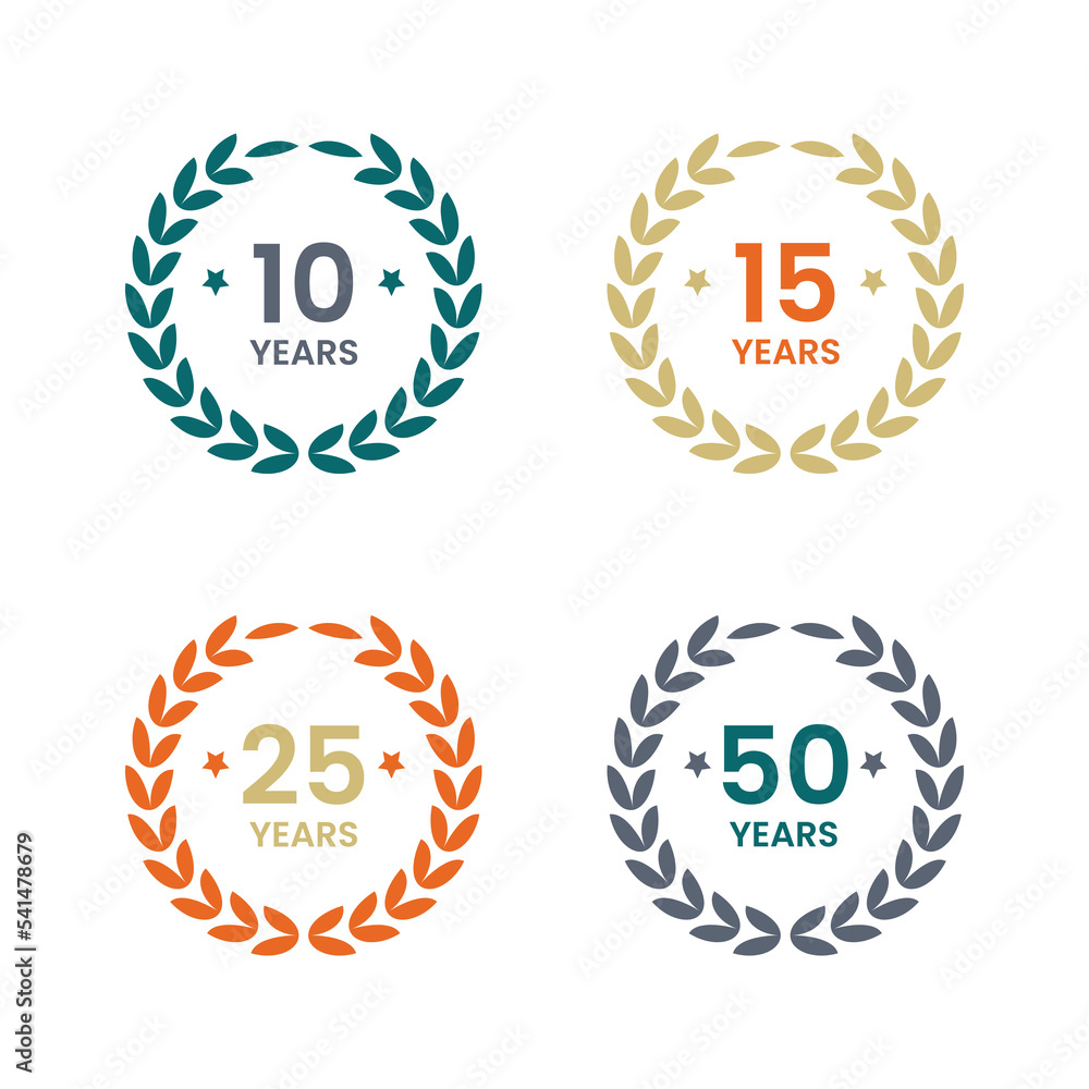 happy anniversary golden label ribbon happy anniversary golden label ribbon
