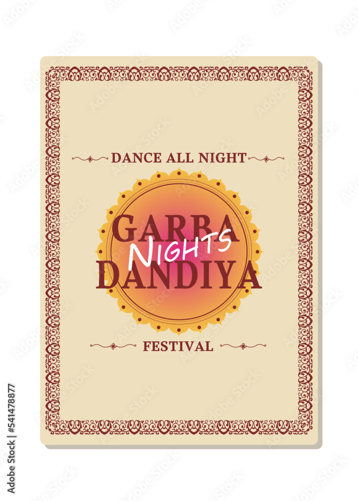 Navratri Dandiya Garba Night, Festival, Durga Puja