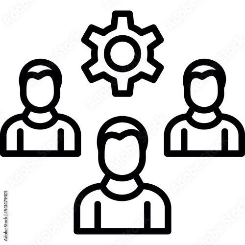 Employee Management Icon