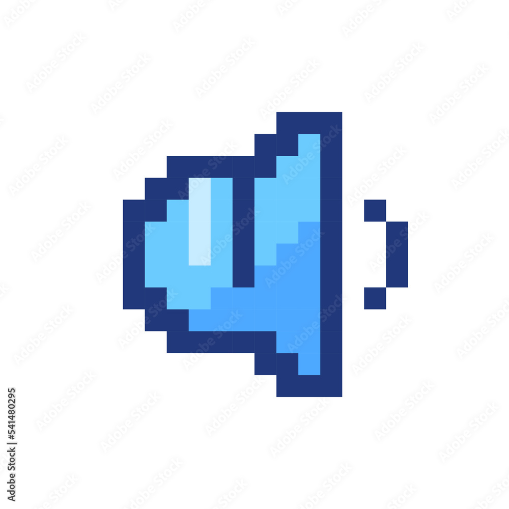 Change ringer volume pixelated RGB color ui icon. Turning sound down. Settings. Simplistic filled 8bit graphic element. Retro style design for arcade, video game art. Editable vector isolated image Change ringer volume pixelated RGB color ui icon. Turning sound down. Settings. Simplistic filled 8bit graphic element. Retro style design for arcade, video game art. Editable vector isolated image