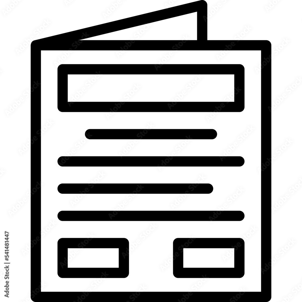 Magazine Icon Magazine Icon