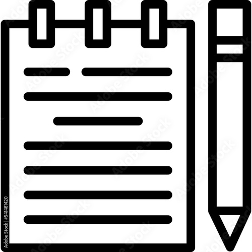 Handwritten Notes Icon