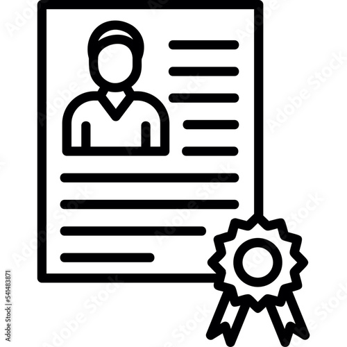 Employee Qualification Icon