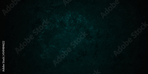 Dark black wall stone grunge textured concrete background. Panorama dark grey black slate background or texture. Vector black concrete texture. Stone wall background.