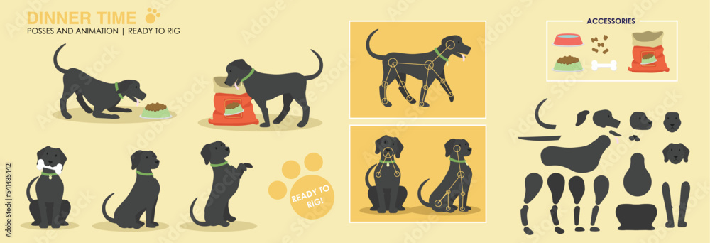 Animate sales dog food