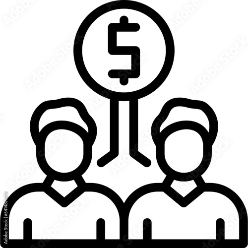 Income Distribution Icon