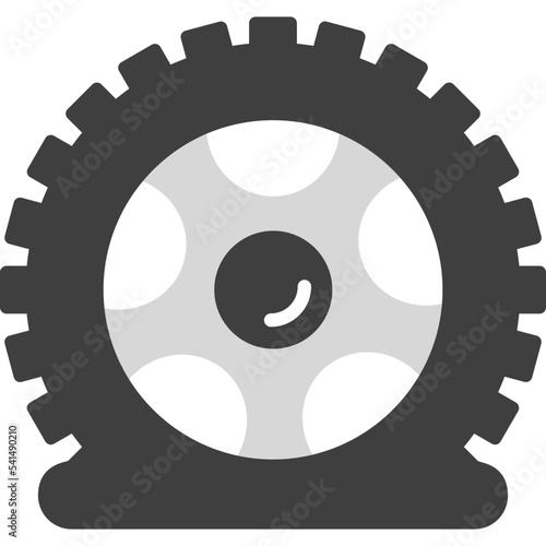 Flat tyre Icon