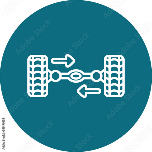 Wheel Alignment Icon