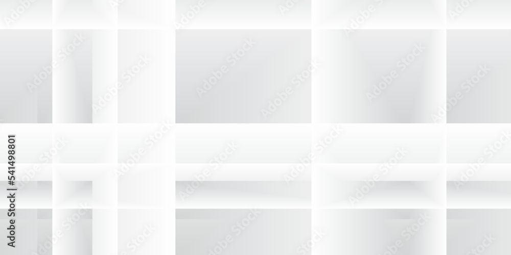 Abstract white grey background vector