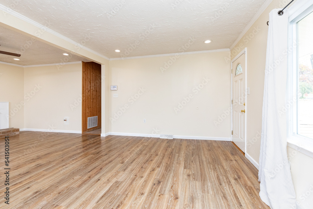 Obraz premium empty beige room