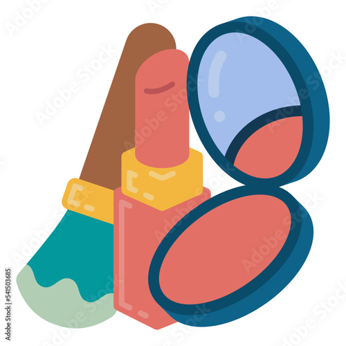 makeup flat icon