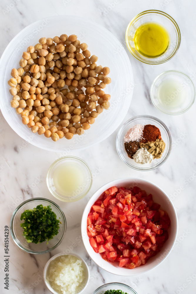 Vegan Quinoa Chickpea Taco Salad Vegan Quinoa Chickpea Taco Salad