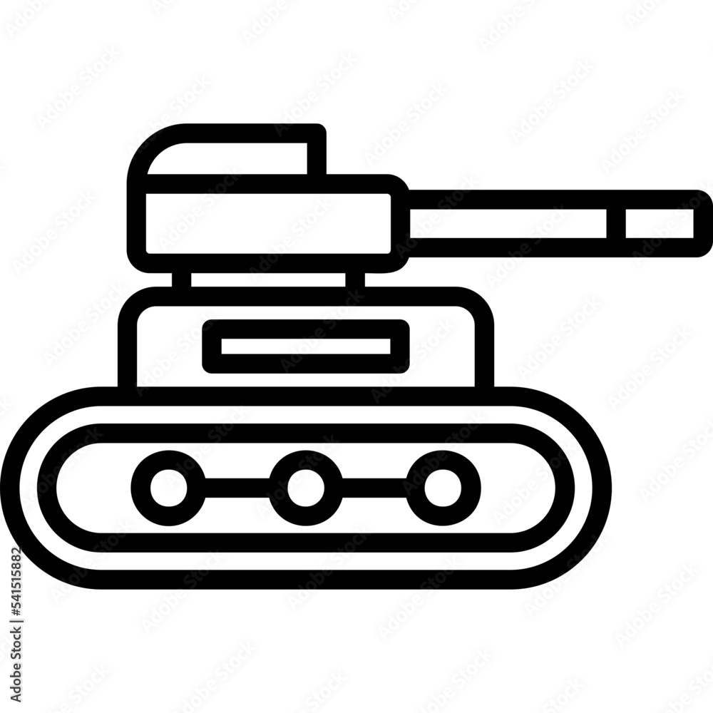 Obraz premium Tank Icon