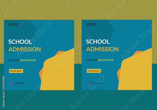social media post banner design