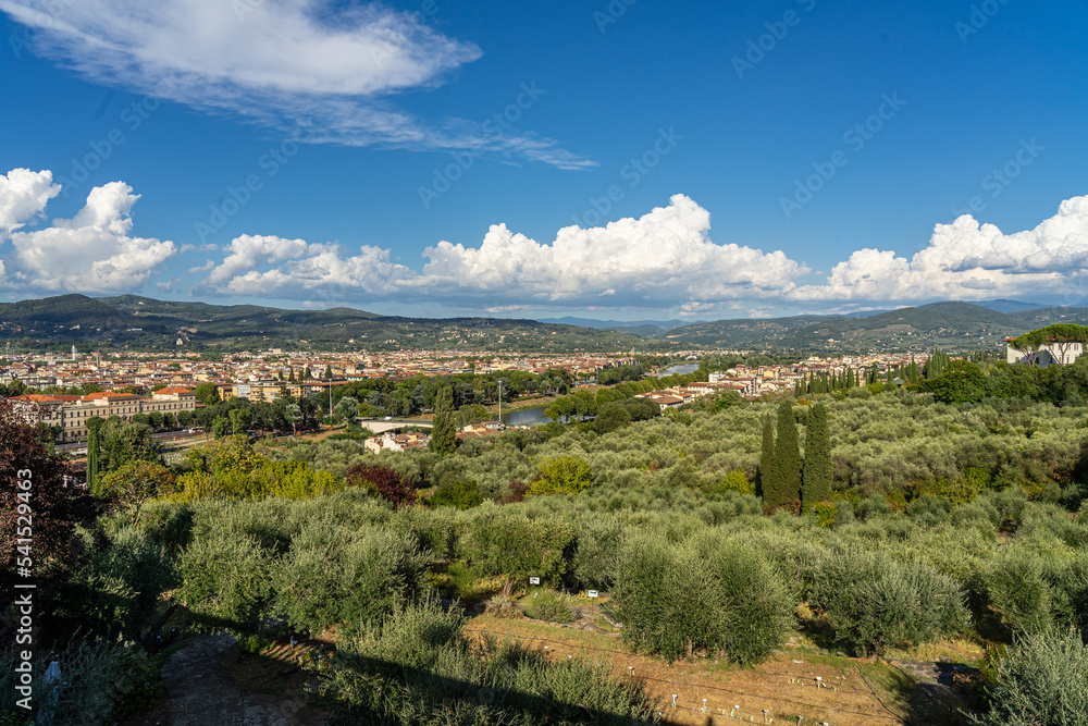 Obraz premium Tuscany landscape, region in central Italy.